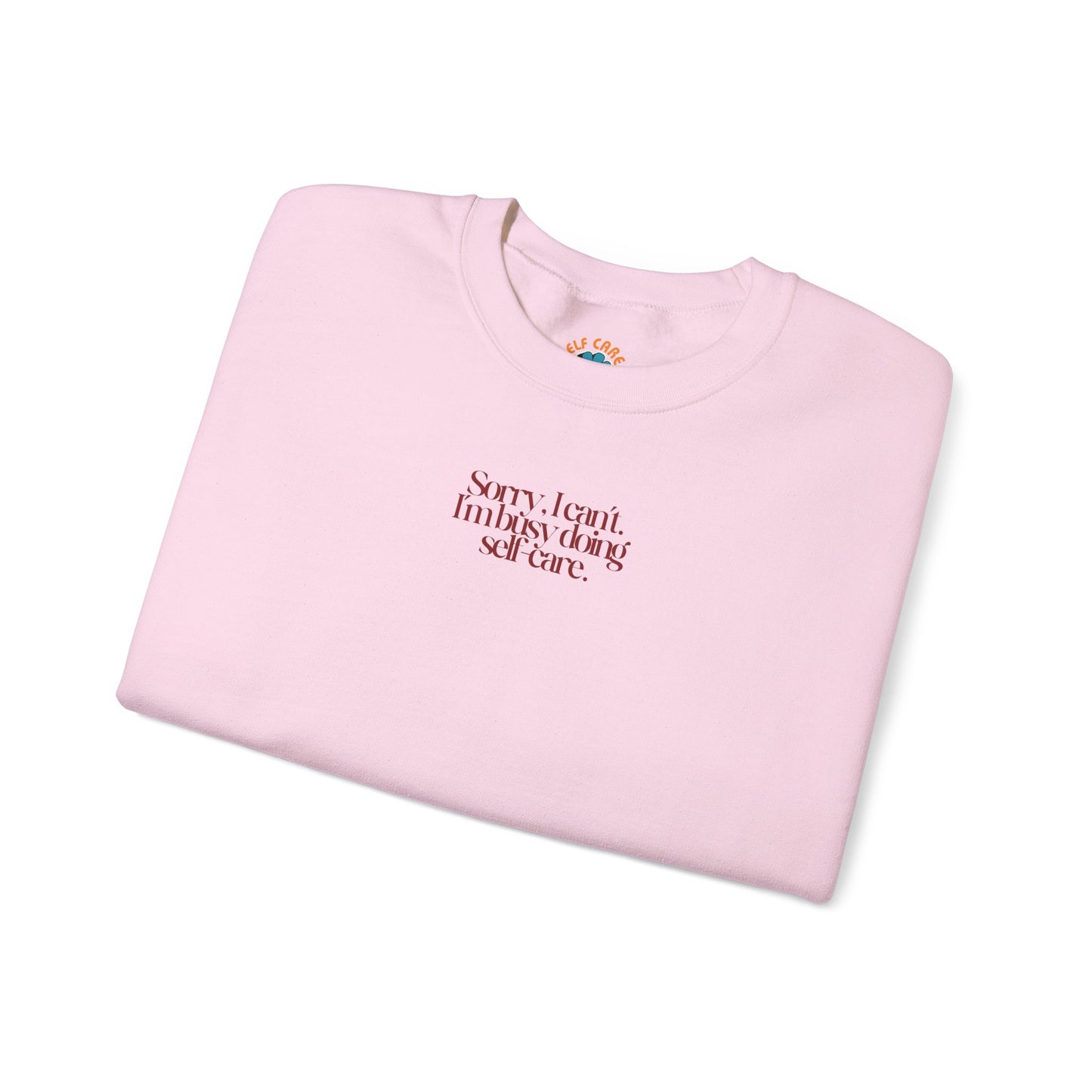 Busy Doing Self-Care Crewneck