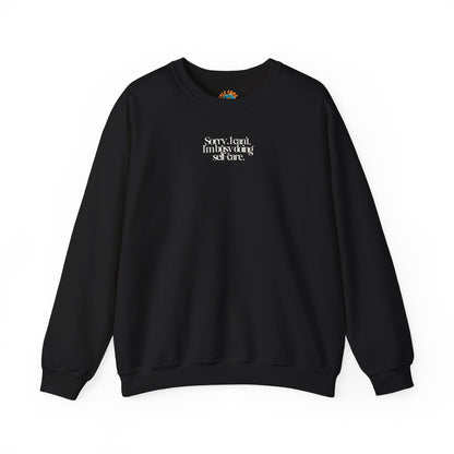 Busy Doing Self-Care Crewneck